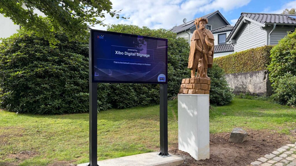 Digitale Infotafel für Rüblinghausen